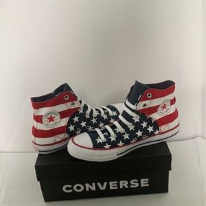 Custom American Flag Unisex Converse